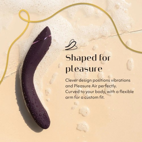 DEMO Вакуумный стимулятор точки G с вибрацией Womanizer OG бордовый