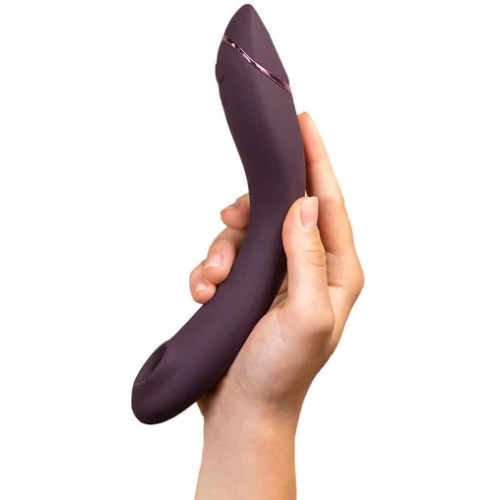 DEMO Вакуумный стимулятор точки G с вибрацией Womanizer OG бордовый