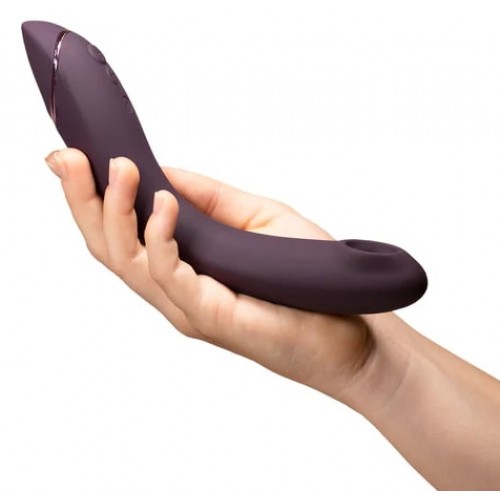 DEMO Вакуумный стимулятор точки G с вибрацией Womanizer OG бордовый