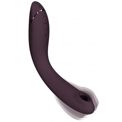 DEMO Вакуумный стимулятор точки G с вибрацией Womanizer OG бордовый