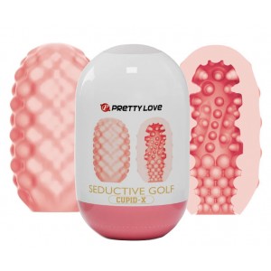 Двустороннее яйцо-мастурбатор Pretty Love Seductive Golf Cupid-X