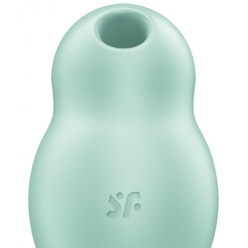 МЯГКАЯ ВАКУУМНАЯ УПАКОВКА Вакуумно-волновой стимулятор с вибрацией Satisfyer Pro To Go 1 мятный