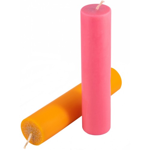 Набор из 2 низкотемпературных Wax Play свечей Bondage To Heat Up 160 гр 