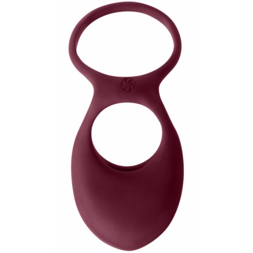 Эрекционное виброкольцо Pure Passion Daydream Wine Red