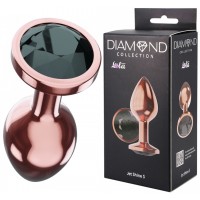Анальная пробка Diamond Jet Shine S розовое золото