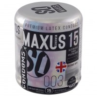 Презервативы Maxus №15 Extreme Thin экстремально тонкие