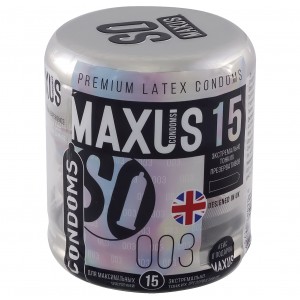 Презервативы Maxus №15 Extreme Thin экстремально тонкие