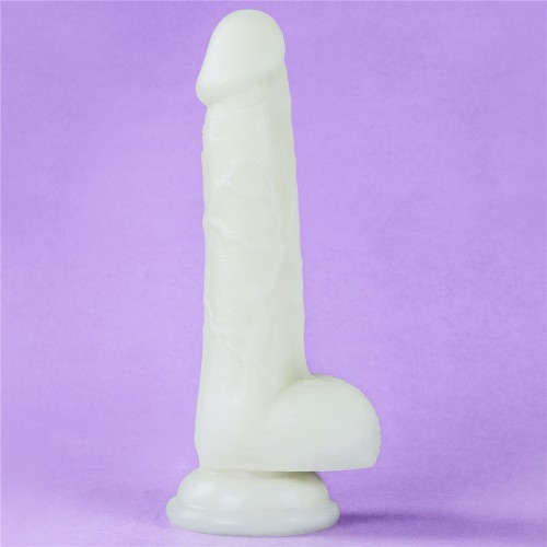 Светящийся в темноте фаллос на присоске Lumino Play Dildo 18 см