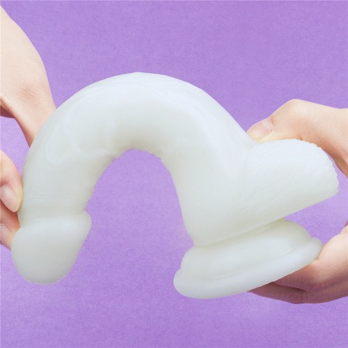 Светящийся в темноте фаллос на присоске Lumino Play Dildo 18 см