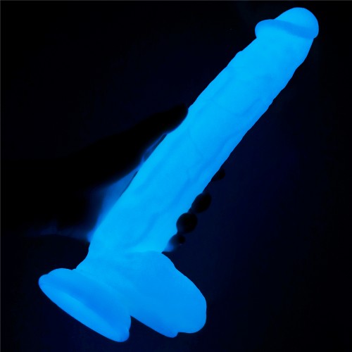 Светящийся в темноте фаллос на присоске Lumino Play Dildo 27 см