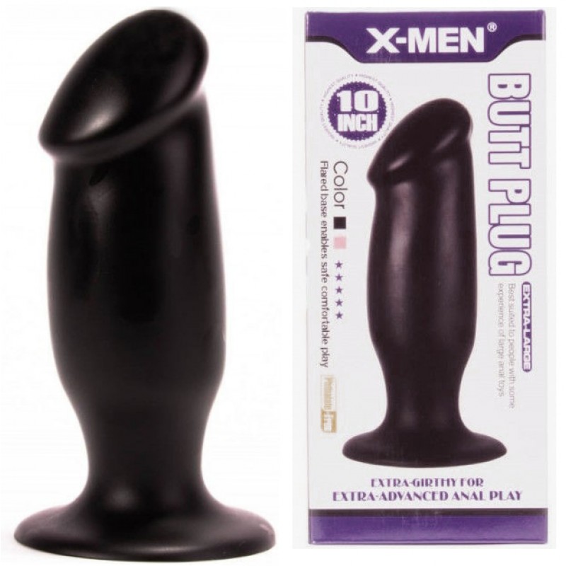 Фаллос с ярко выраженной головкой X-Men Butt Plug 26 см