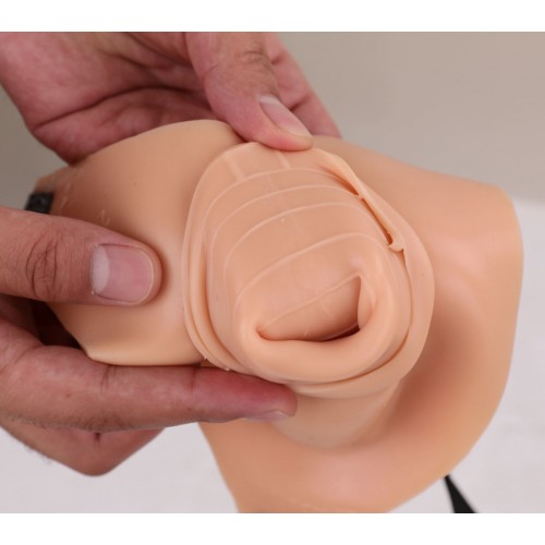 Накладная вагина с полостью для вибромтисулятора