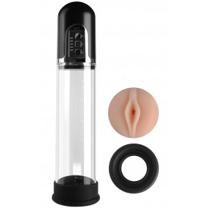 Автоматическая вакуумная помпа X-Men с реалистичной сменной насадкой (иной угол)