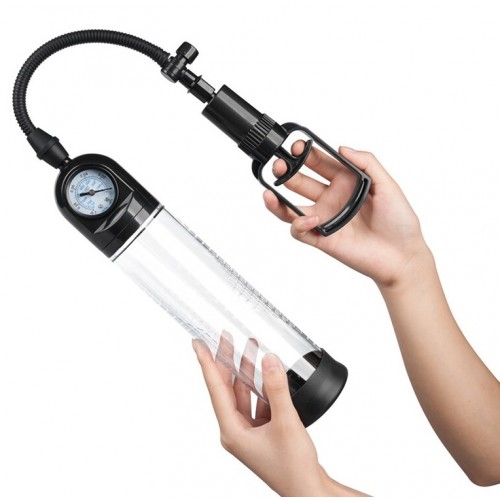 Вакуумная помпа с манометром Men Powerup