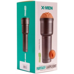 Мастурбатор в колбе с вибрацией X-Men Fantasy Ladylight (иной угол)