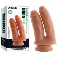 Двойной фаллоимитатор X-Men Double Penetrator Dildo 
