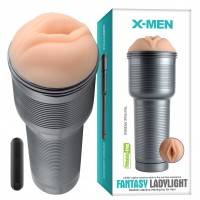 Мастурбатор в колбе с перезаряжаемой вибропулей X-Men Fantasy Ladylight