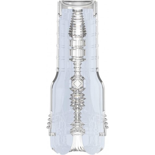 Прозрачная вагина-мастурбатор Fleshlight Crystal Go Torque