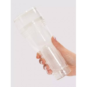 Прозрачная вагина-мастурбатор Fleshlight Crystal Go Torque (иной угол)