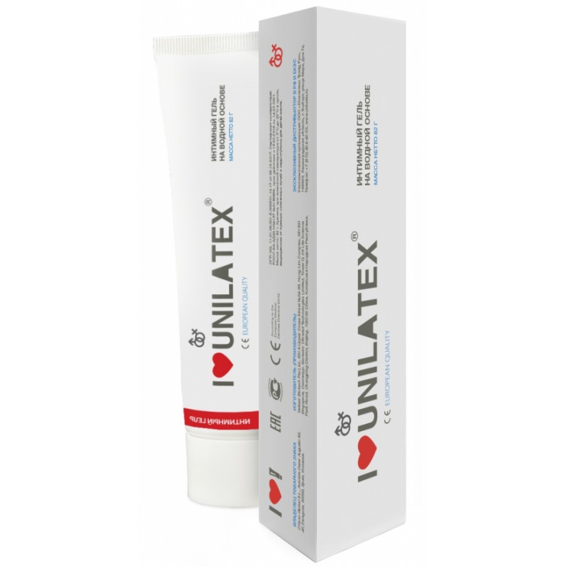 Интимный гель на водной основе Unilatex Gel 100 мл