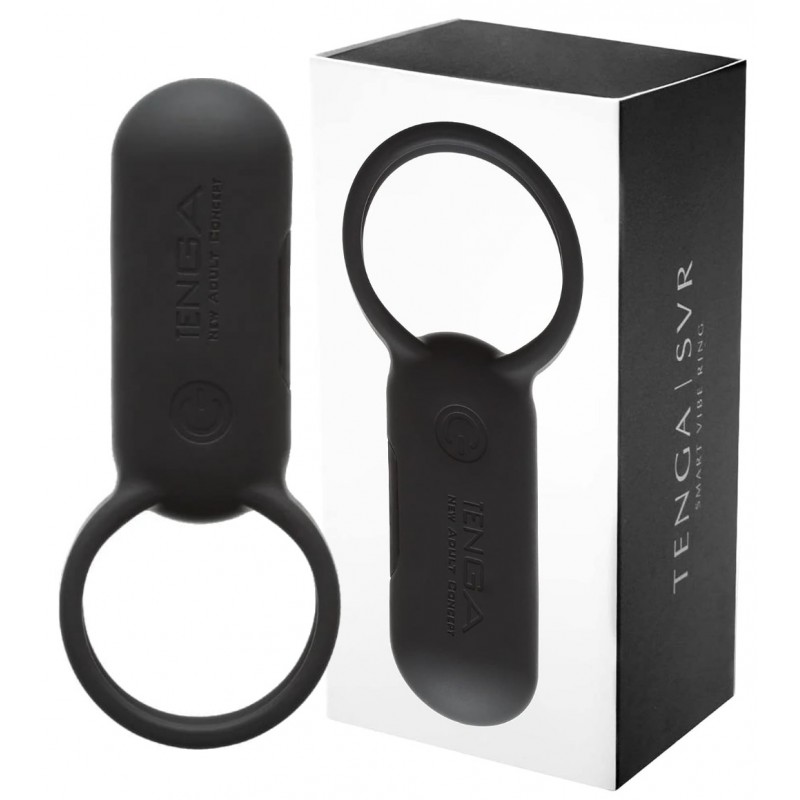 Эрекционное кольцо Tenga Smart Vibe черное