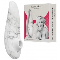 Бесконтактный стимулятор клитора Womanizer Marilyn Monroe White Marble​