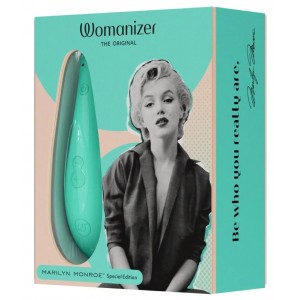 Бесконтактный стимулятор клитора Womanizer Marilyn Monroe Mint (иной угол)