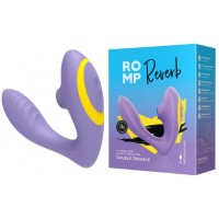 Вибратор с вакуумно-волновым стимулятором клитора Romp Reverb сиреневый