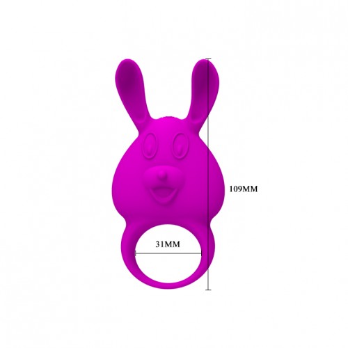 Эрекционное кольцо Pretty Love Naughty Bunny