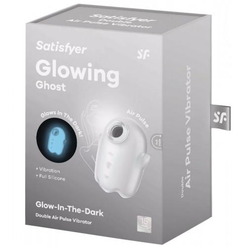 Вакуумно-волновой стимулятор с вибрацией Satisfyer Glowing Ghost