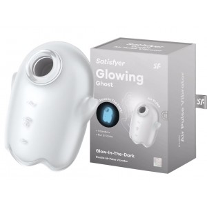 Вакуумно-волновой стимулятор с вибрацией Satisfyer Glowing Ghost