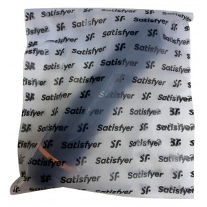 Вибратор с ребристой поверхностью Satisfyer Eis черный (иной угол)