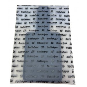 Черный пэдл компактного размера 21 см (иной угол)