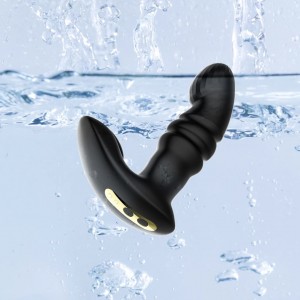 Универсальный смарт-стимулятор с вибрацией и поступательными движениями Magic Motion Jive розовый (иной угол)