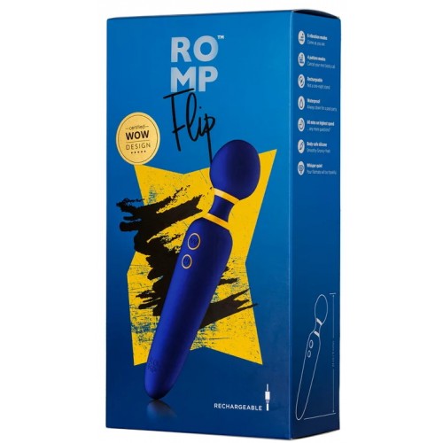 Универсальный вибромассажер Romp Flip Wand