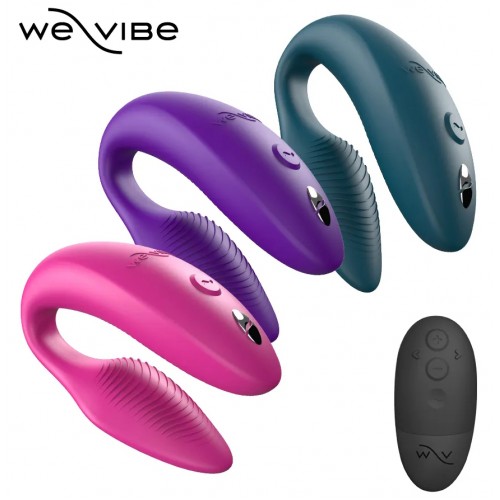 Смарт-вибромассажер для пар We-Vibe Sync 2 розовый