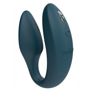 Смарт-вибромассажер для пар We-Vibe Sync 2 зеленый (иной угол)