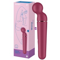 Перезаряжаемый вибромассажер с плавающей головкой Satisfyer Planet Wand-er Rose
