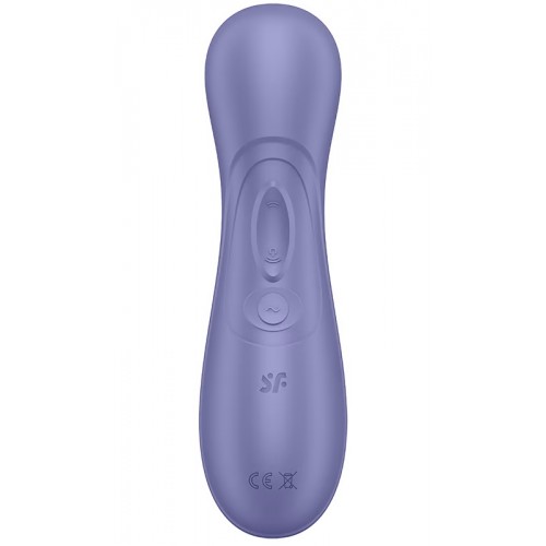 Вакуумно-волновой бесконтактный смарт-стимулятор Satisfyer Pro 2 Generation 3 Connect App Violet