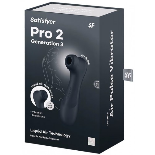 Вакуумно-волновой бесконтактный стимулятор Satisfyer Pro 2 Generation 3 Black