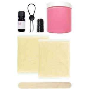 Набор для изготовления слепка пениса Cloneboy Tulip розовый (иной угол)