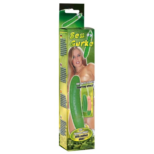 Сувенирный фаллоимитатор Огурец Sex Gurcke