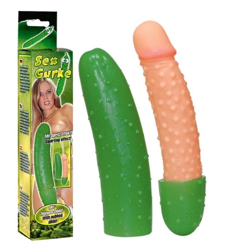 Сувенирный фаллоимитатор Огурец Sex Gurcke