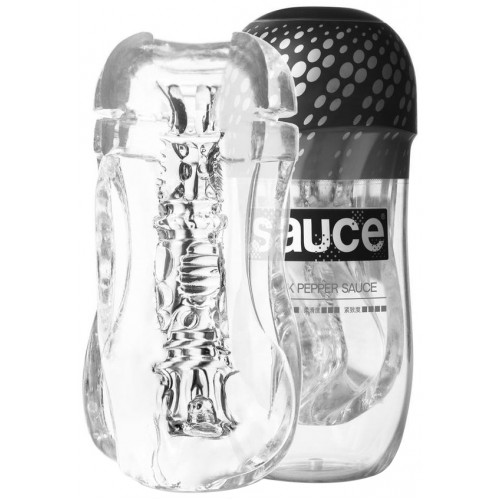 Мастурбатор для умеренной стимуляции Sauce Black Pepper