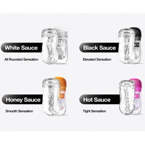 Мастурбатор для нежной стимуляции Sauce White