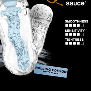 Мастурбатор для нежной стимуляции Sauce White (иной угол)