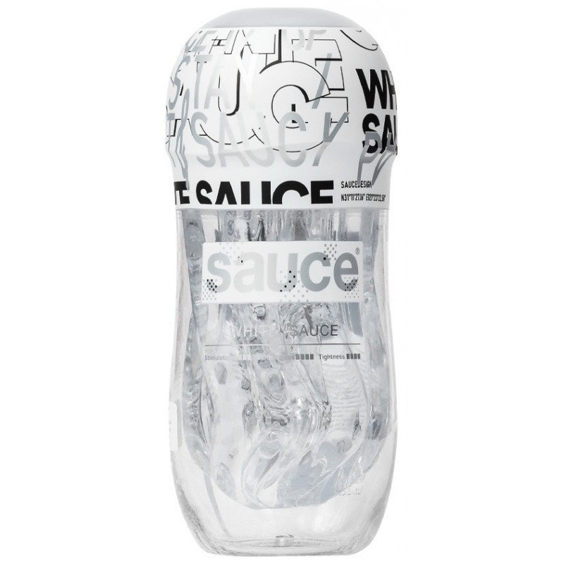 Мастурбатор для нежной стимуляции Sauce White