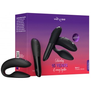Набор стимуляторов для пар We-Vibe 15 Year Anniversary Collection мини-вибратор Tango X + смарт-вибратор Sync 2 (иной угол)