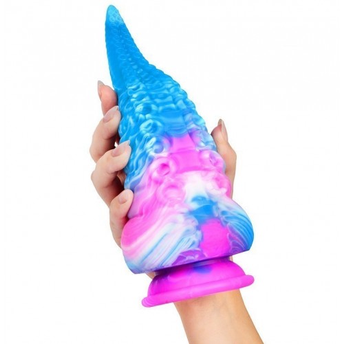 Разноцветный фаллос в виде щупальца Magic Hero 21 см