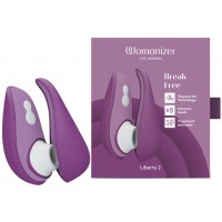Бесконтактный вакуумно-волновой стимулятор клитора Womanizer Liberty 2 красный